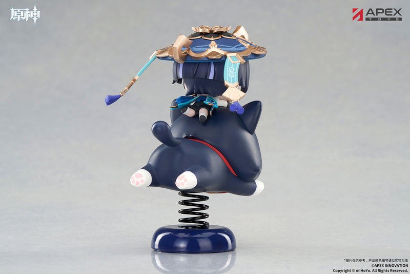 APEX Genshin Impact Chibi Chara Yurayura Stand Wanderer Figure JAPAN OFFICIAL