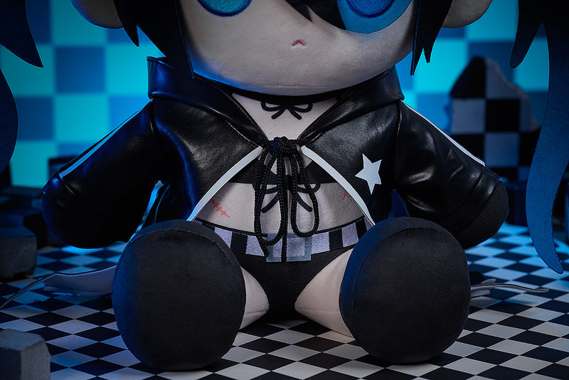 Solarain BLACK ROCK SHOOTER Punipuni Big Plush Doll JAPAN OFFICIAL