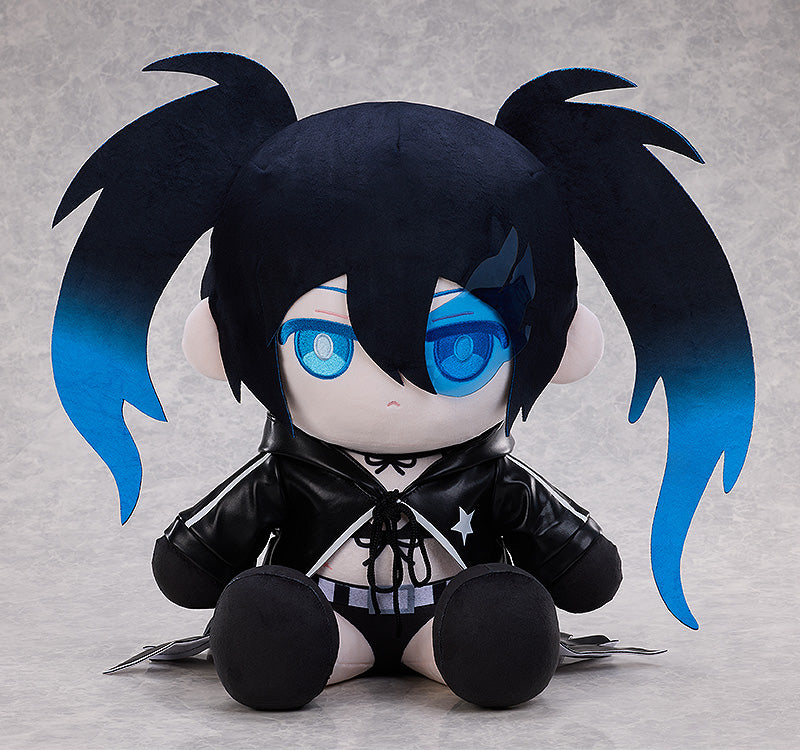 Solarain BLACK ROCK SHOOTER Punipuni Big Plush Doll JAPAN OFFICIAL