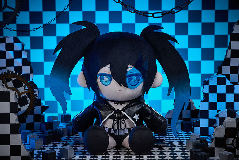 Solarain BLACK ROCK SHOOTER Punipuni Big Plush Doll JAPAN OFFICIAL