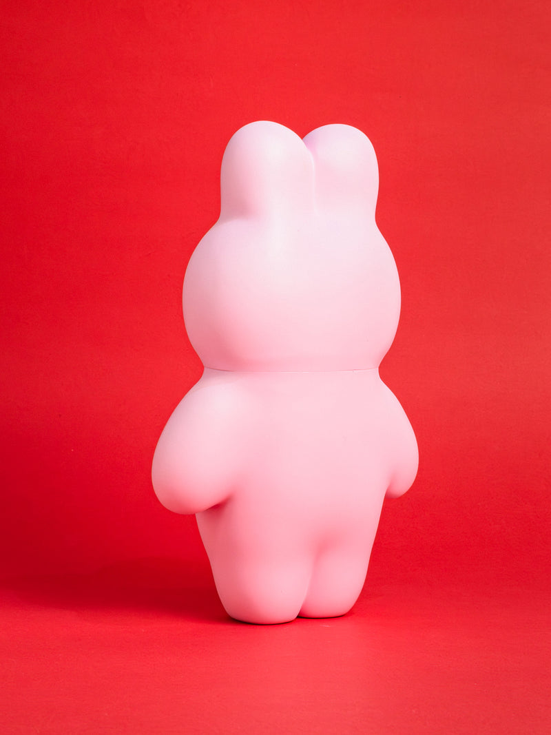 Kenelephant Munyu's Soft Vinyl Figure PukuPuku Strawberry Milk JAPAN OFFICIAL