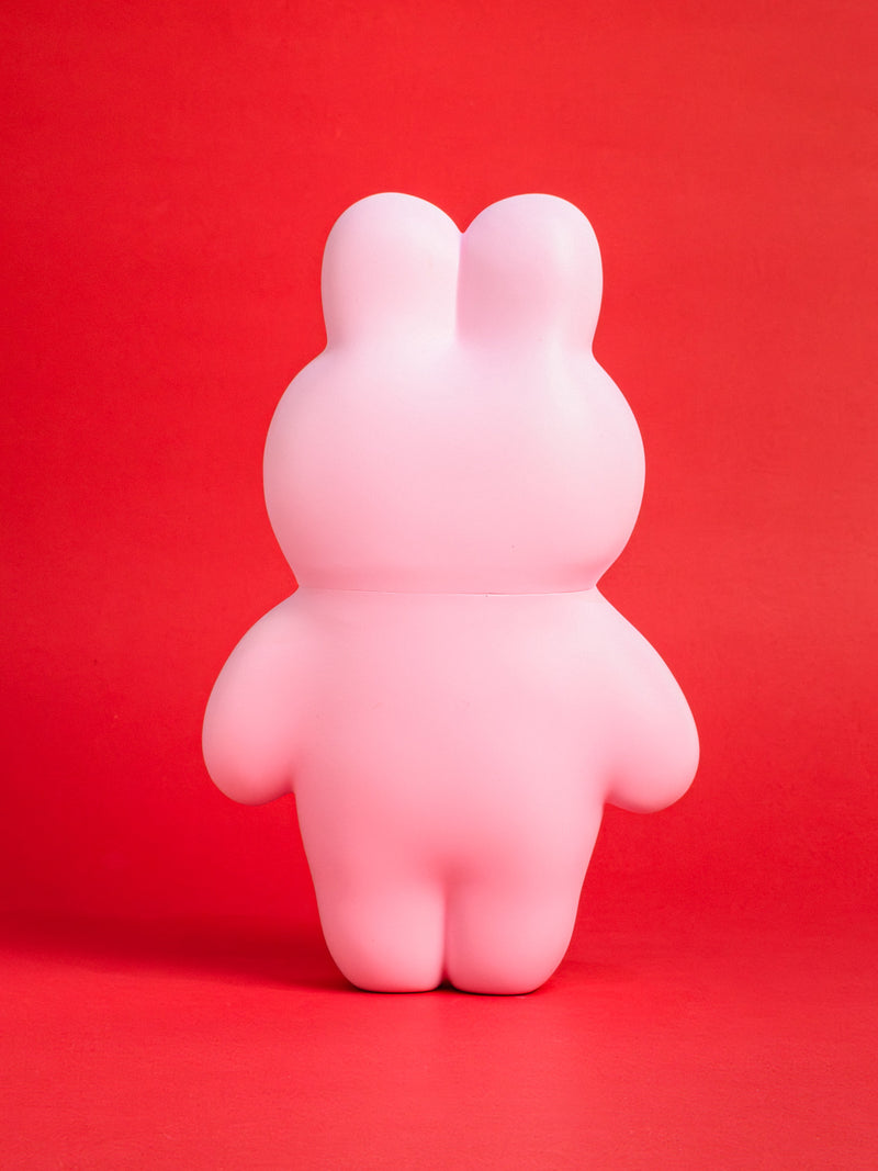 Kenelephant Munyu's Soft Vinyl Figure PukuPuku Strawberry Milk JAPAN OFFICIAL