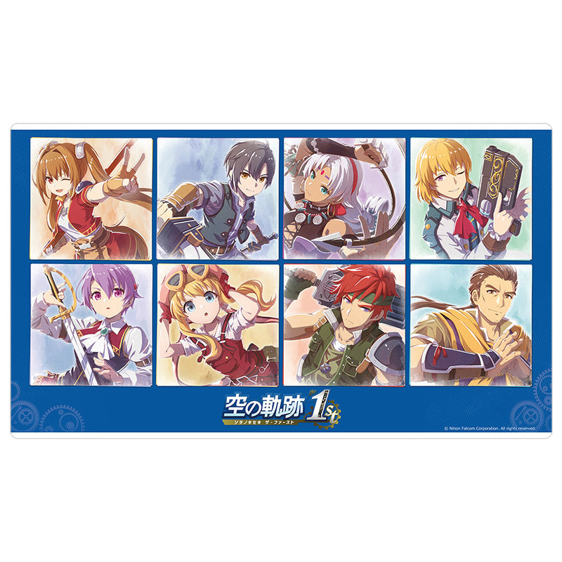Curtain Damashii Trails in the Sky 1st Chapter Countdown Illustration Rubber Mat