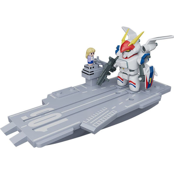BRICKROID Metal Armor Dragonar Dragonar-1 Opening ver. & Carrier Set - tampilan samping