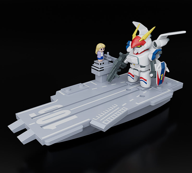 BRICKROID Metal Armor Dragonar Dragonar-1 Opening ver. & Carrier Set Figure