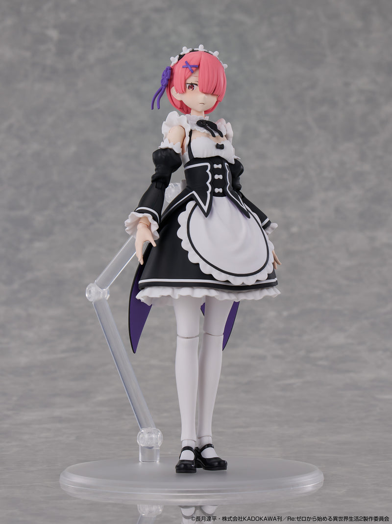 KADOKAWA PLASTIC MODEL SERIES Re:ZERO Ram Model Kit JAPAN OFFICIAL