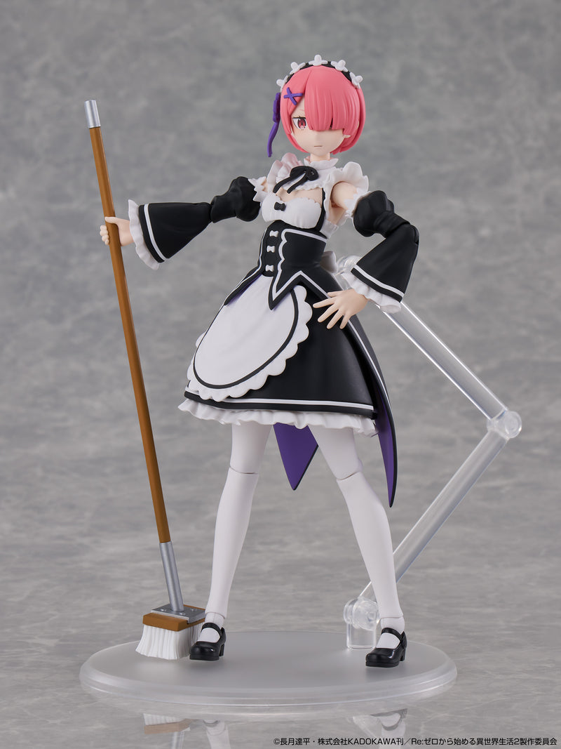 KADOKAWA PLASTIC MODEL SERIES Re:ZERO Ram Model Kit JAPAN OFFICIAL
