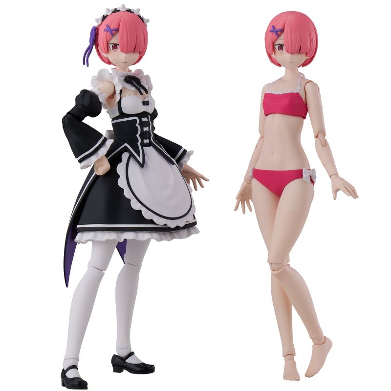 KADOKAWA PLASTIC MODEL SERIES Re:ZERO Ram DX ver. Model Kit JAPAN OFFICIAL