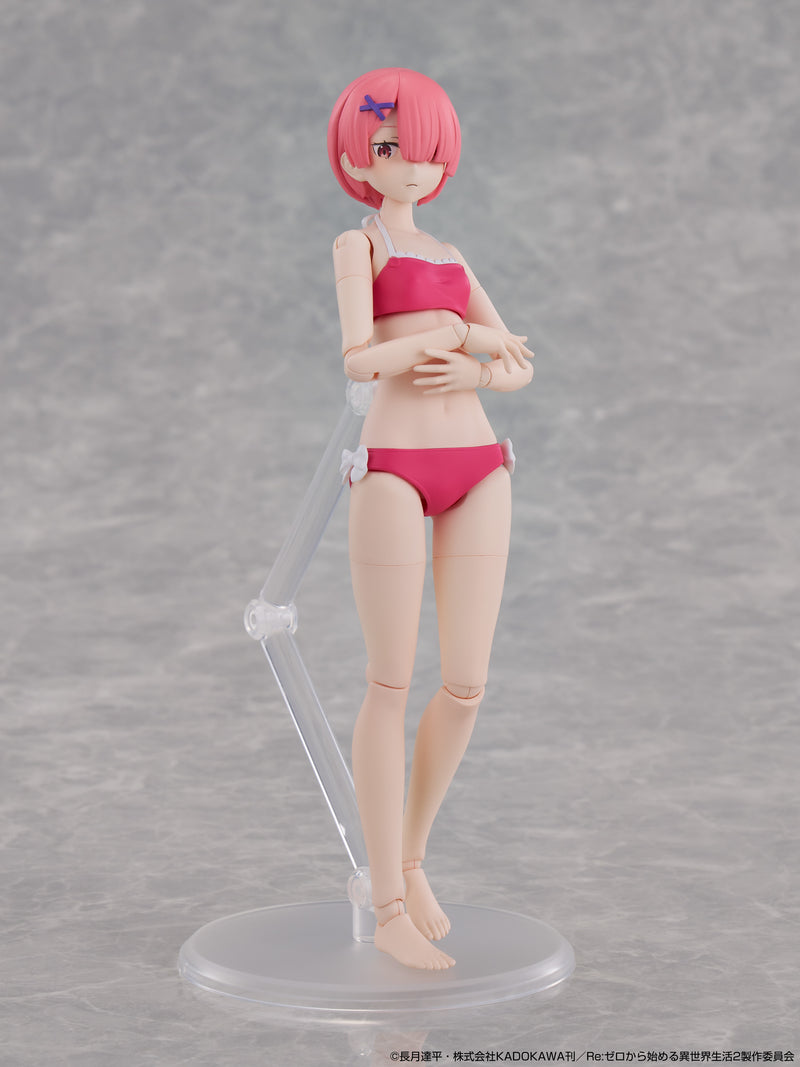KADOKAWA PLASTIC MODEL SERIES Re:ZERO Ram DX ver. Model Kit JAPAN OFFICIAL