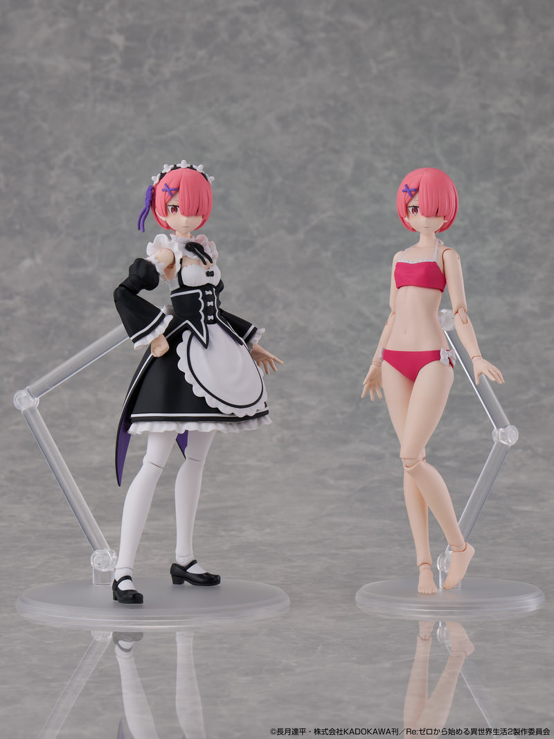 KADOKAWA PLASTIC MODEL SERIES Re:ZERO Ram DX ver. Model Kit JAPAN OFFICIAL