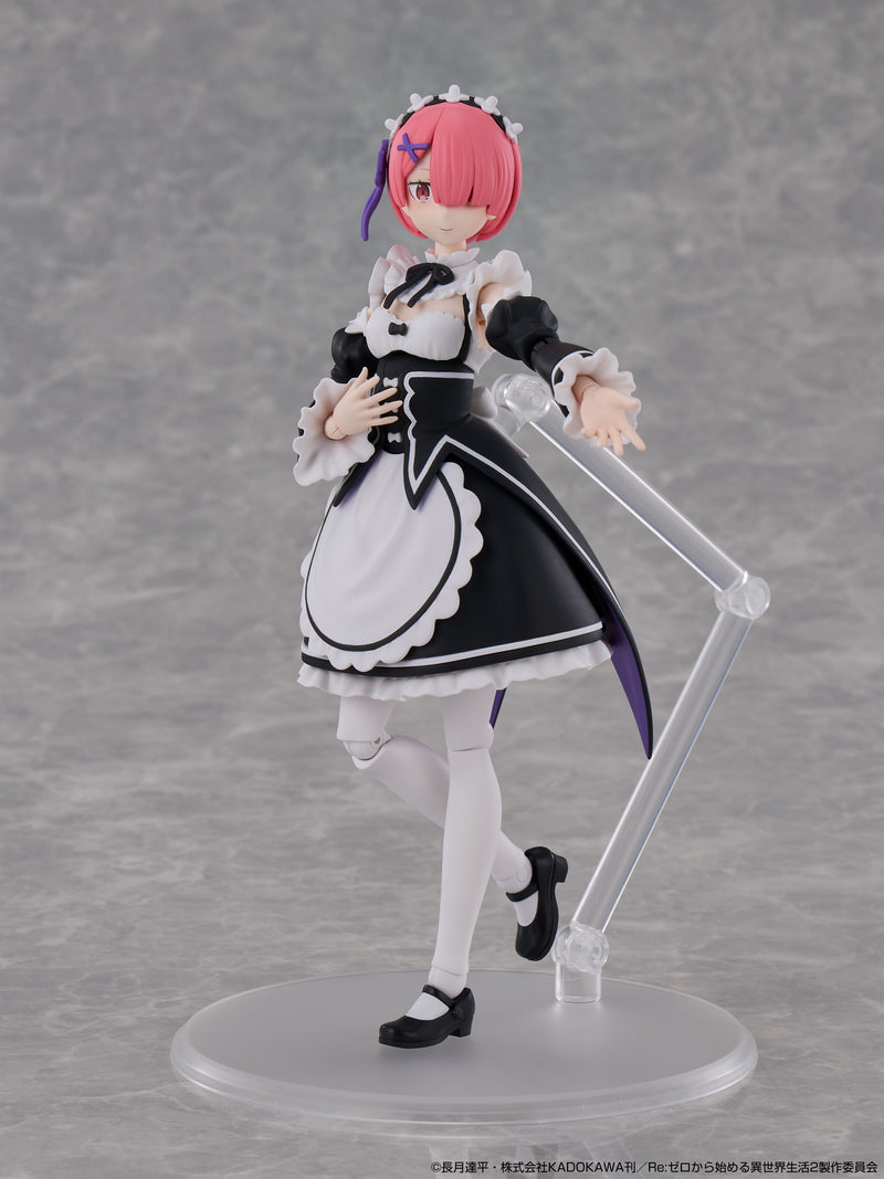 KADOKAWA PLASTIC MODEL SERIES Re:ZERO Ram DX ver. Model Kit JAPAN OFFICIAL
