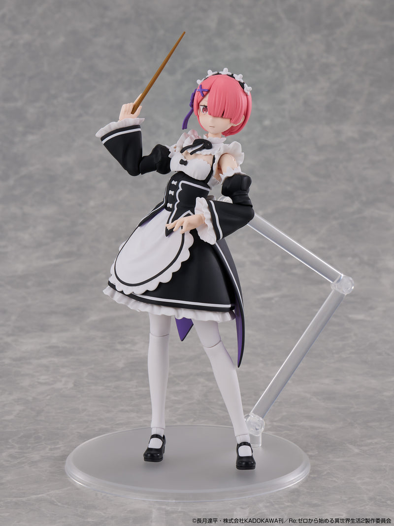 KADOKAWA PLASTIC MODEL SERIES Re:ZERO Ram DX ver. Model Kit JAPAN OFFICIAL