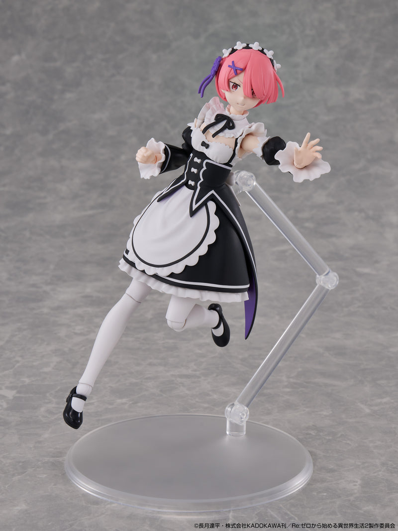 KADOKAWA PLASTIC MODEL SERIES Re:ZERO Ram DX ver. Model Kit JAPAN OFFICIAL