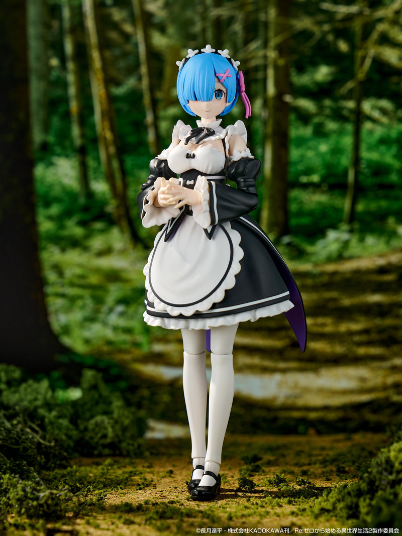 KADOKAWA PLASTIC MODEL SERIES Re:ZERO Rem Model Kit JAPAN OFFICIAL