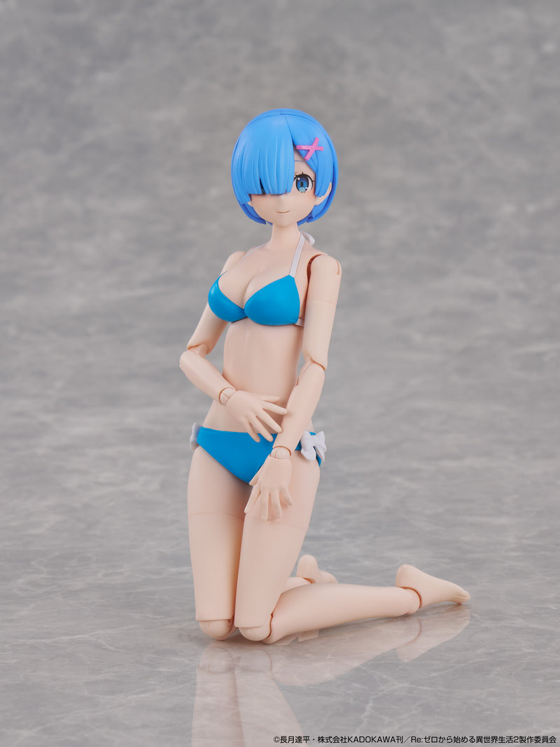 KADOKAWA PLASTIC MODEL SERIES Re:ZERO Rem DX ver. Model Kit JAPAN OFFICIAL