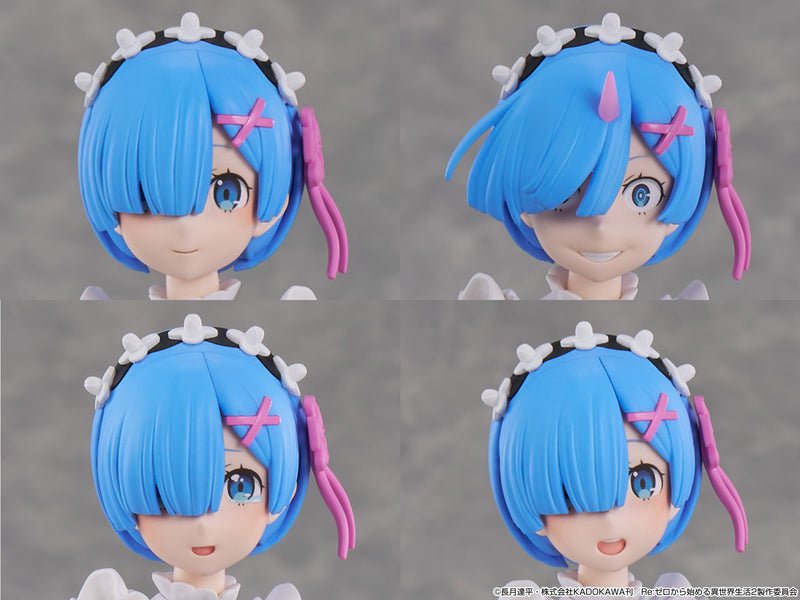 KADOKAWA PLASTIC MODEL SERIES Re:ZERO Rem DX ver. Model Kit JAPAN OFFICIAL
