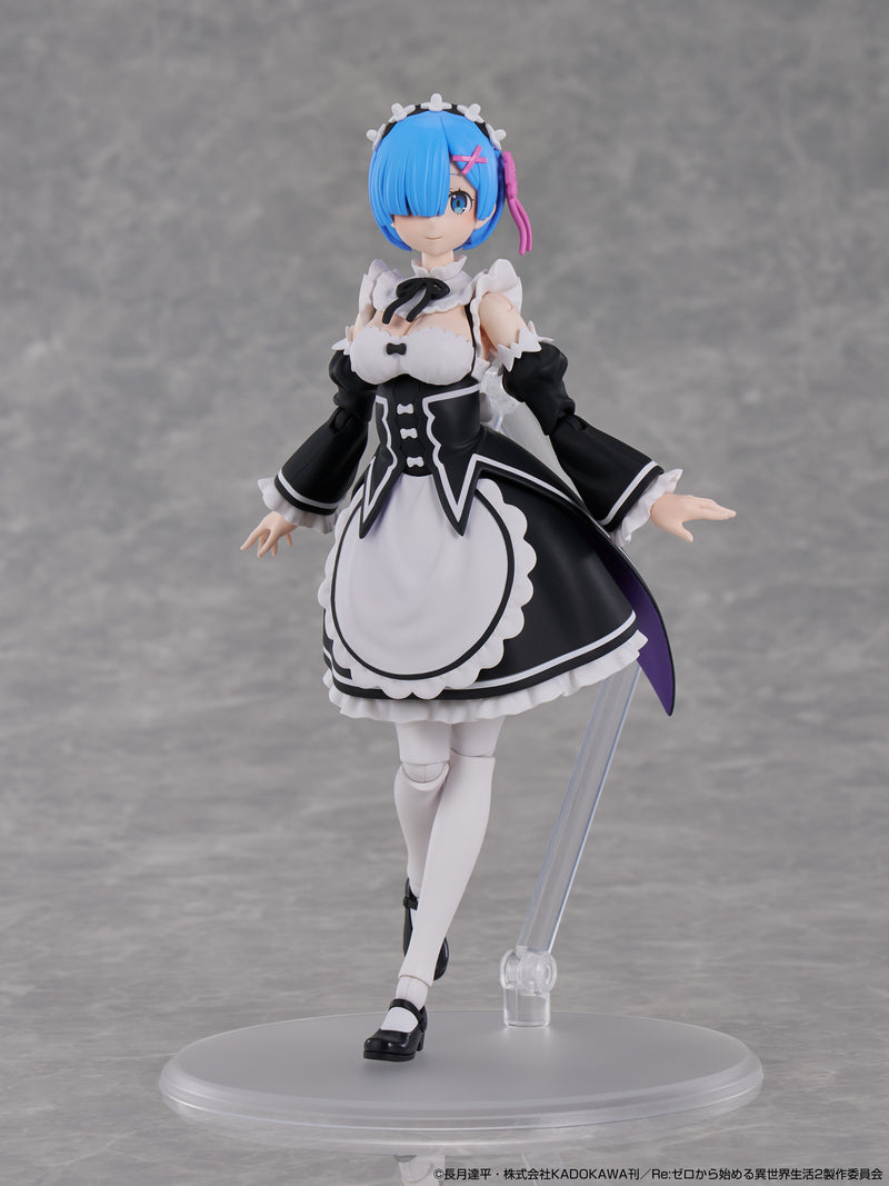 KADOKAWA PLASTIC MODEL SERIES Re:ZERO Rem DX ver. Model Kit JAPAN OFFICIAL