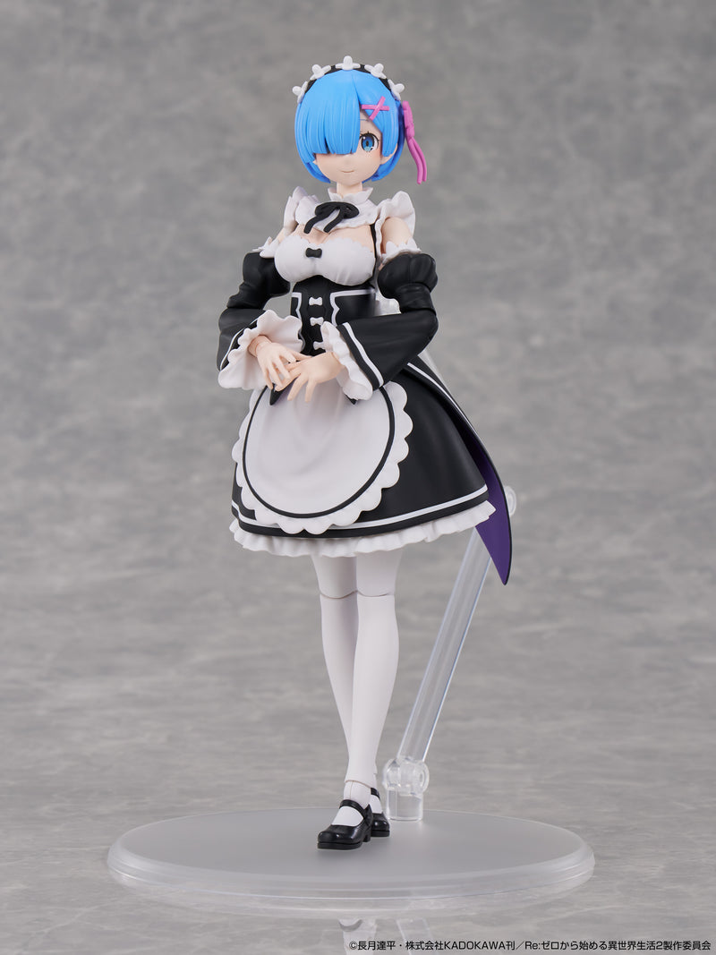 KADOKAWA PLASTIC MODEL SERIES Re:ZERO Rem DX ver. Model Kit JAPAN OFFICIAL