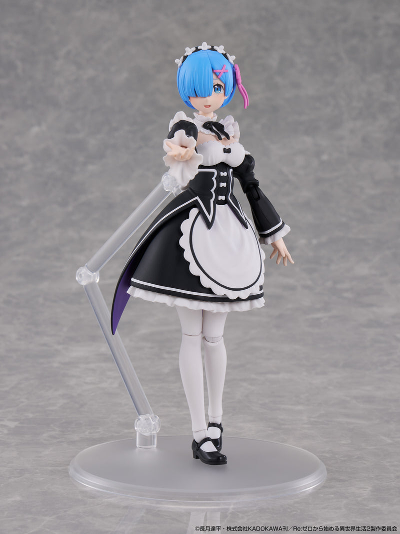 KADOKAWA PLASTIC MODEL SERIES Re:ZERO Rem DX ver. Model Kit JAPAN OFFICIAL