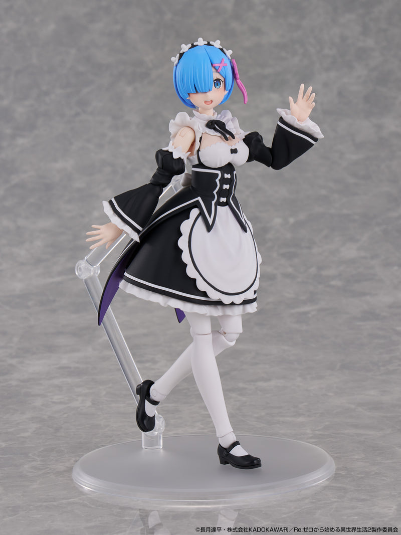 KADOKAWA PLASTIC MODEL SERIES Re:ZERO Rem DX ver. Model Kit JAPAN OFFICIAL