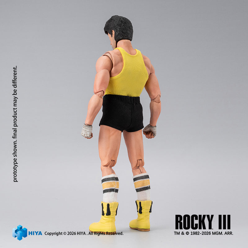 Hiya Toys Rocky III Rocky Balboa Boxer Version 1/12 Action Figure JAPAN OFFICIAL