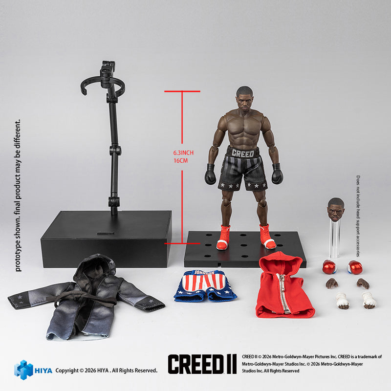 Hiya Toys Creed II Adonis Creed 1/12 Action Figure JAPAN OFFICIAL