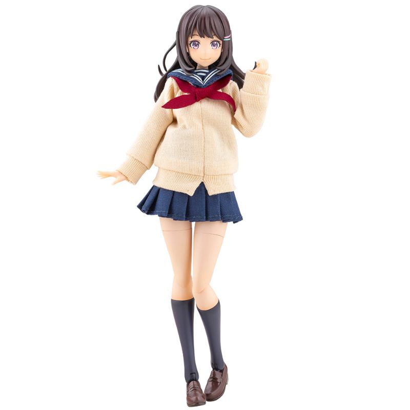 Sousai Shoujo Teien Madoka Yuki Touou High School Winter Clothes 1/10 Model Kit