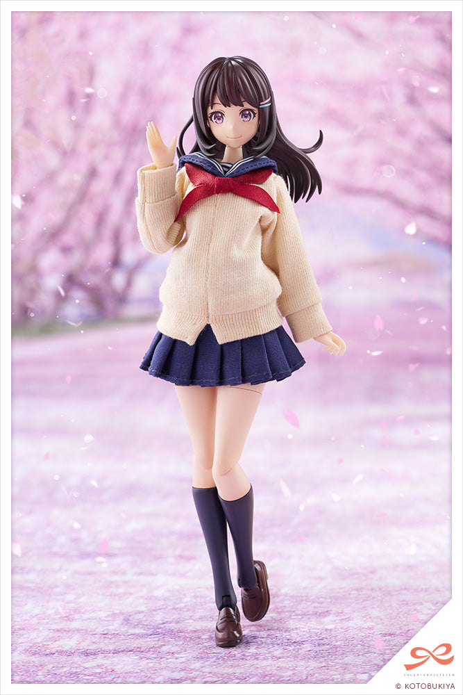 Sousai Shoujo Teien Madoka Yuki Touou High School Winter Clothes 1/10 Model Kit