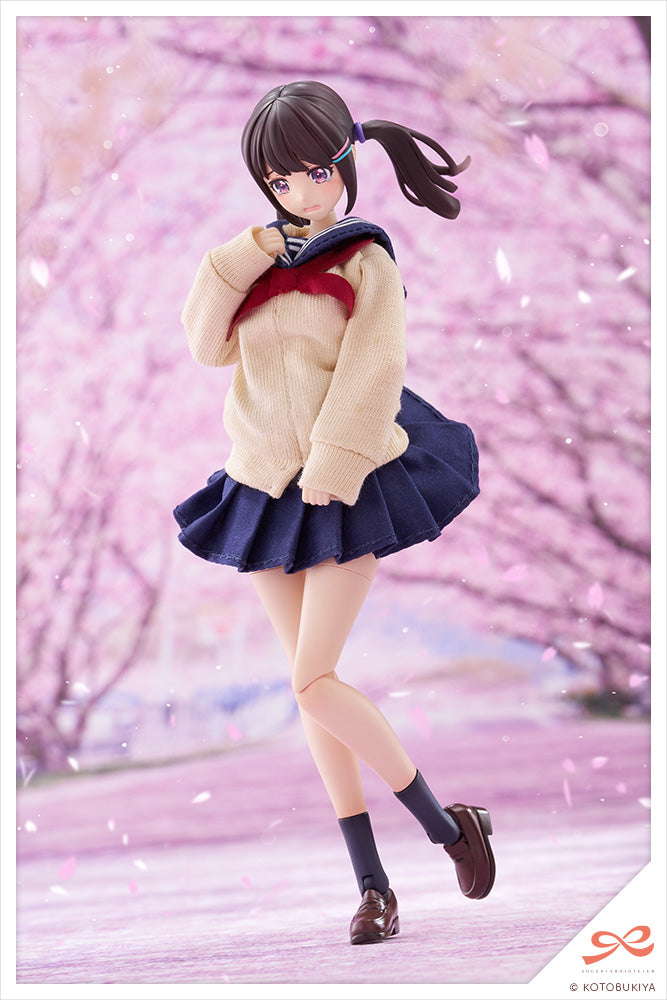Sousai Shoujo Teien Madoka Yuki Touou High School Winter Clothes 1/10 Model Kit