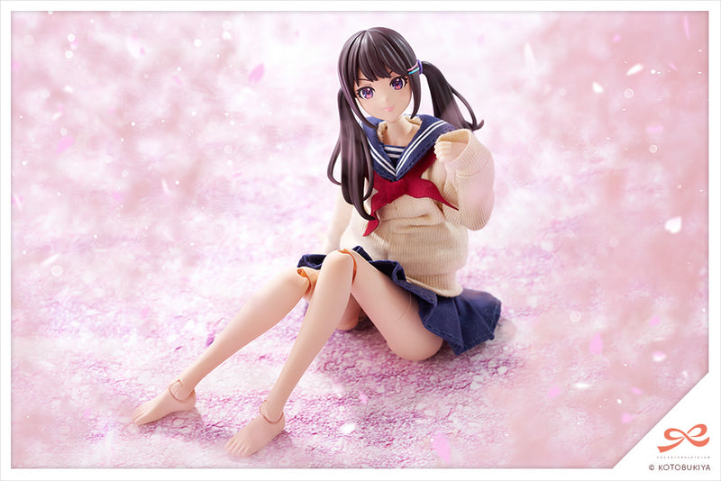 Sousai Shoujo Teien Madoka Yuki Touou High School Winter Clothes 1/10 Model Kit