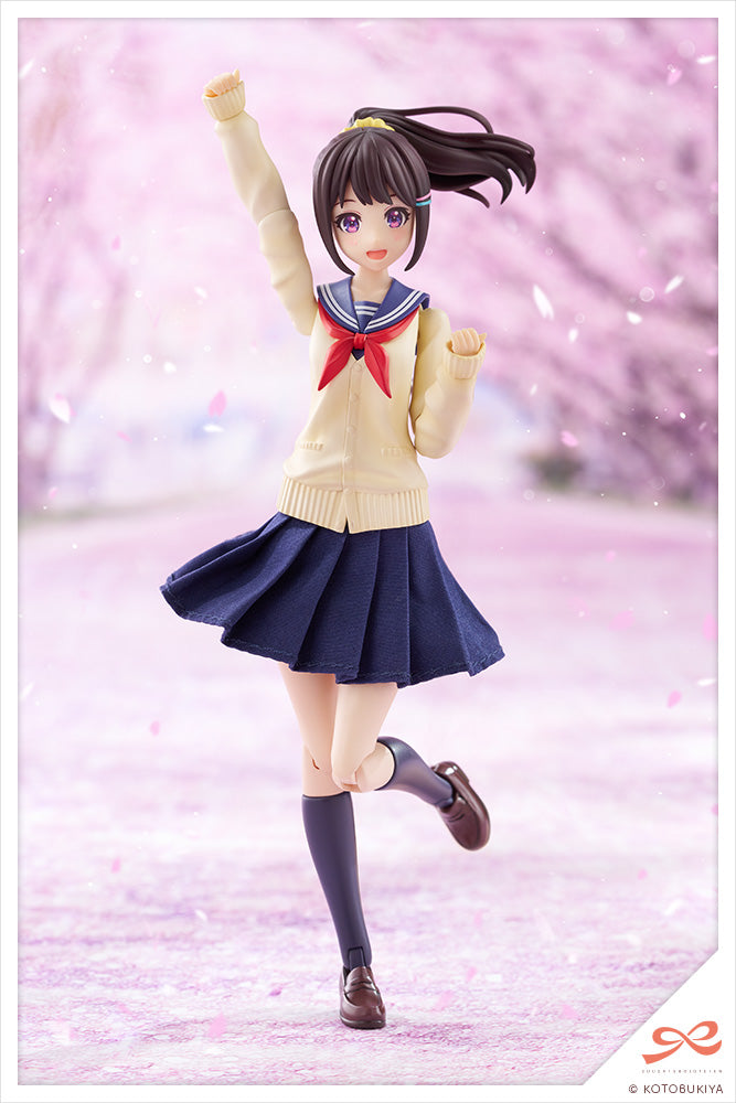 Sousai Shoujo Teien Madoka Yuki Touou High School Winter Clothes 1/10 Model Kit