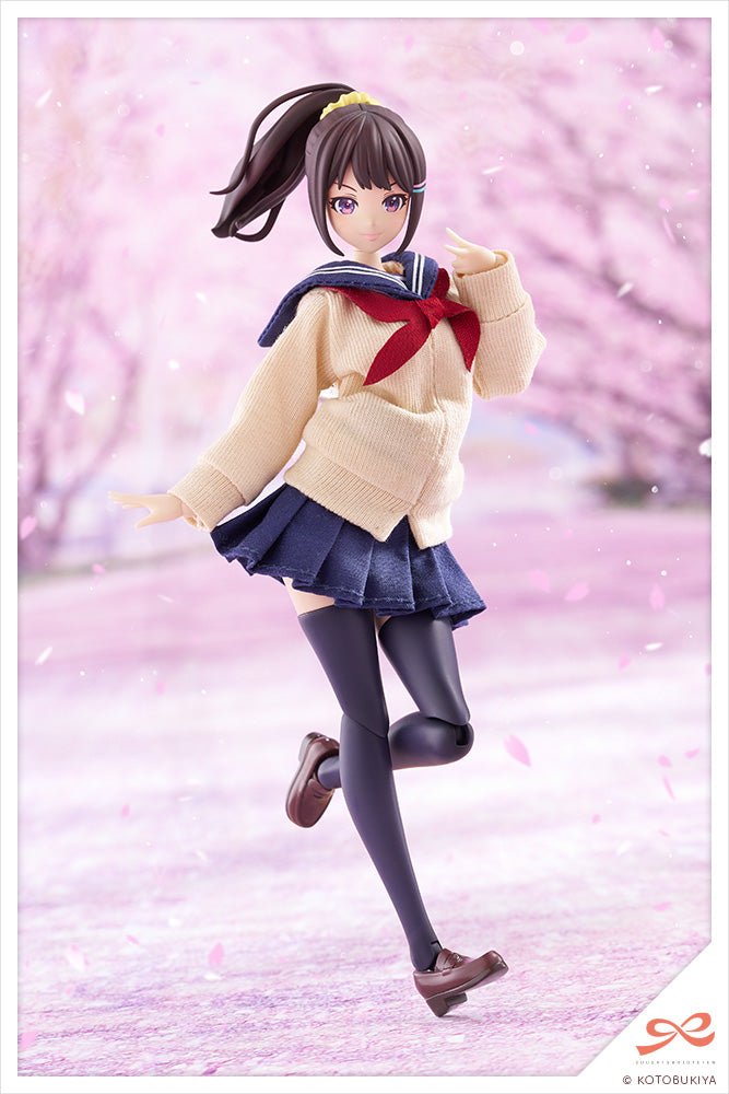 Sousai Shoujo Teien Madoka Yuki Touou High School Winter Clothes 1/10 Model Kit