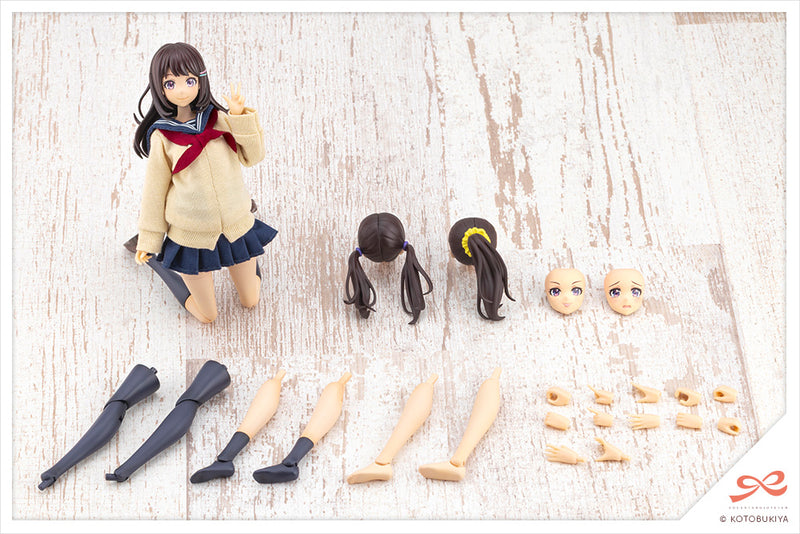 Sousai Shoujo Teien Madoka Yuki Touou High School Winter Clothes 1/10 Model Kit