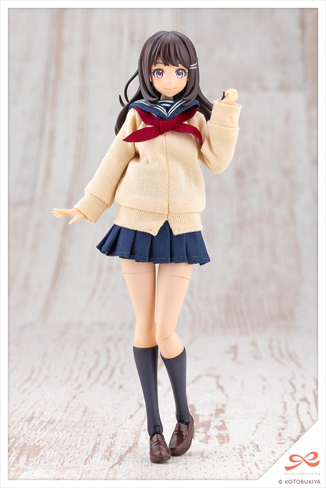 Sousai Shoujo Teien Madoka Yuki Touou High School Winter Clothes 1/10 Model Kit