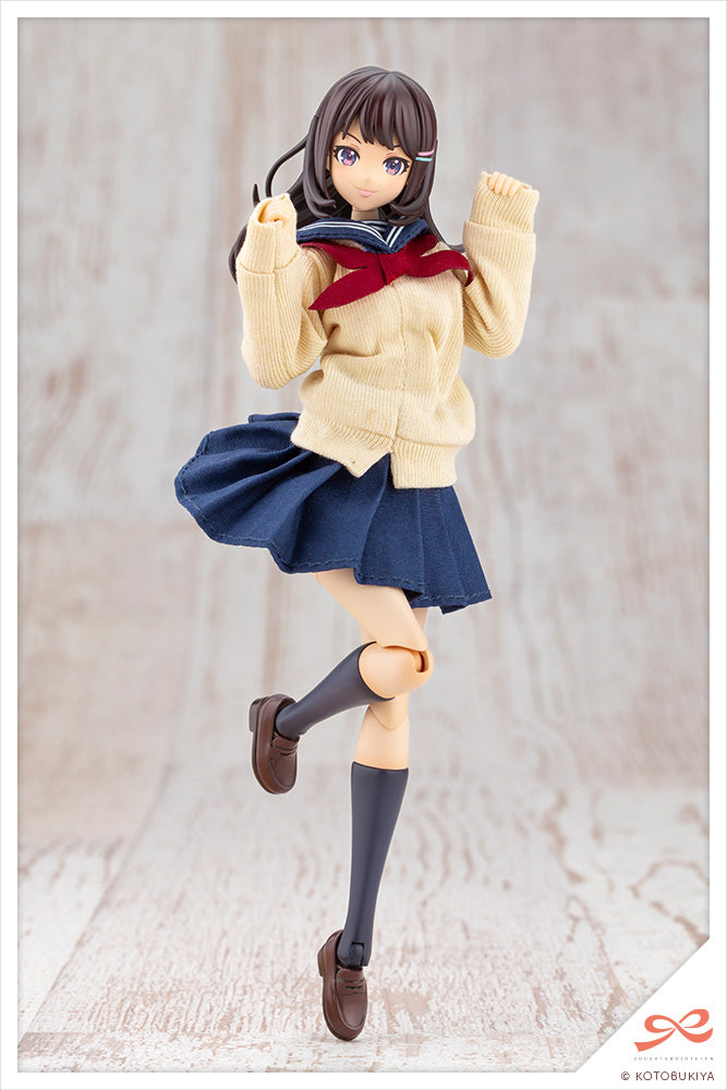 Sousai Shoujo Teien Madoka Yuki Touou High School Winter Clothes 1/10 Model Kit