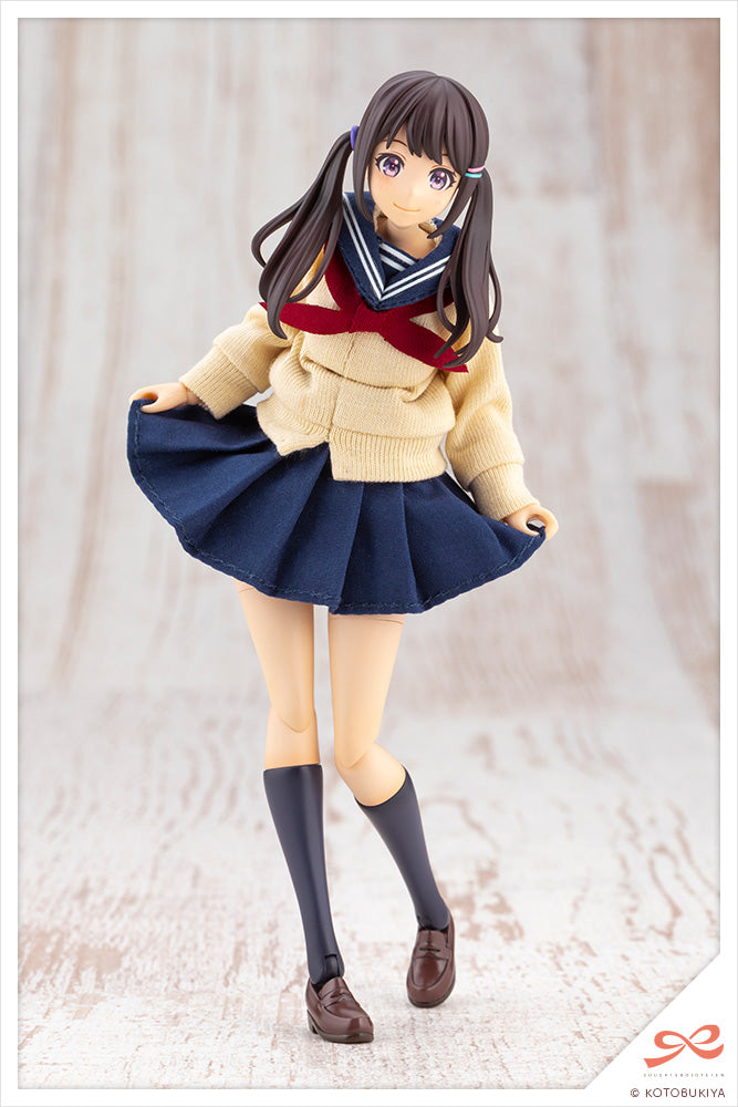 Sousai Shoujo Teien Madoka Yuki Touou High School Winter Clothes 1/10 Model Kit