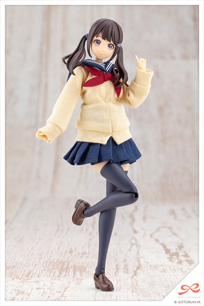 Sousai Shoujo Teien Madoka Yuki Touou High School Winter Clothes 1/10 Model Kit