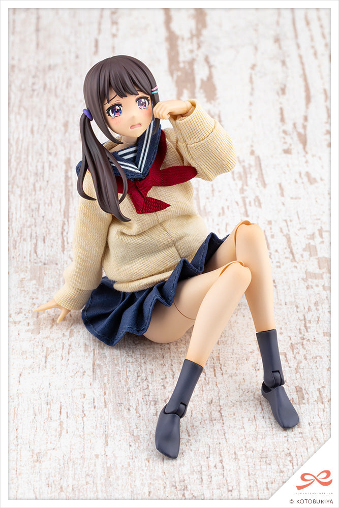 Sousai Shoujo Teien Madoka Yuki Touou High School Winter Clothes 1/10 Model Kit