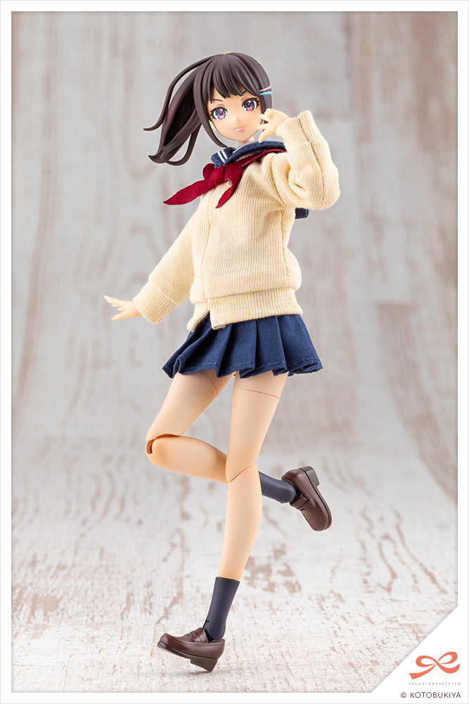 Sousai Shoujo Teien Madoka Yuki Touou High School Winter Clothes 1/10 Model Kit