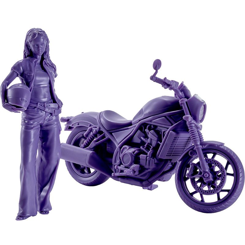 PLAMAX MF-101 Rider's portrait Honda Rebel 1100 Navy 1/20 Model Kit JAPAN