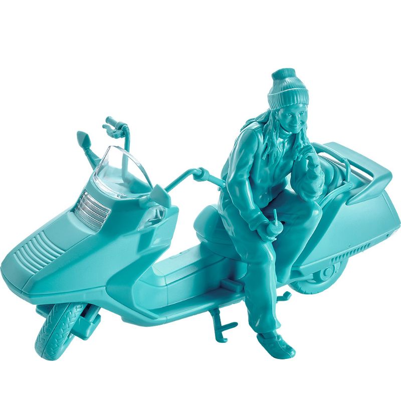 PLAMAX MF-102 Rider's portrait Honda Fusion Turquoise 1/20 Model Kit JAPAN