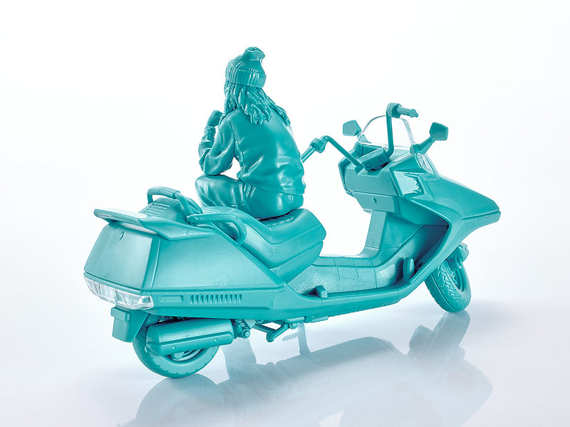 PLAMAX MF-102 Rider's portrait Honda Fusion Turquoise 1/20 Model Kit JAPAN