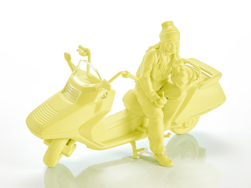 PLAMAX MF-102 Rider's portrait Honda Fusion Custard 1/20 Model Kit JAPAN
