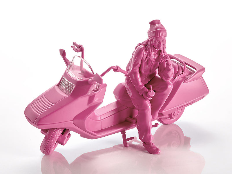 PLAMAX MF-102 Rider's portrait Honda Fusion Orchid 1/20 Model Kit JAPAN