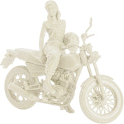 PLAMAX MF-103 Rider's portrait Honda FTR 223 White 1/20 Model Kit JAPAN OFFICIAL