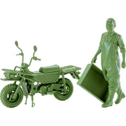 PLAMAX MF-104 Rider's portrait Honda MOTRA Green 1/20 Model Kit JAPAN OFFICIAL