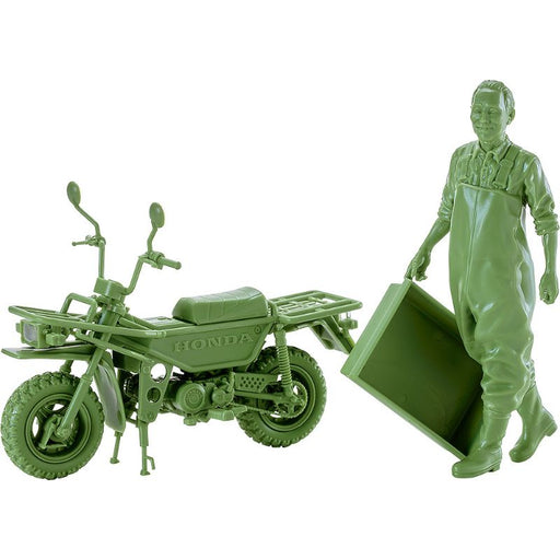 PLAMAX MF-104 Rider's portrait Honda MOTRA Green 1/20 Model Kit JAPAN OFFICIAL