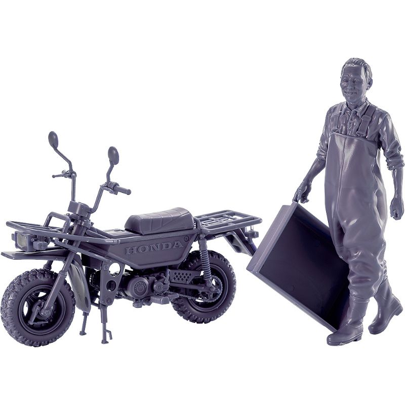 PLAMAX MF-104 Rider's portrait Honda MOTRA Wisteria 1/20 Model Kit