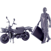 PLAMAX MF-104 Rider's portrait Honda MOTRA Wisteria 1/20 Model Kit JAPAN