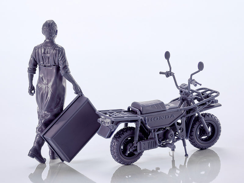 PLAMAX MF-104 Rider's portrait Honda MOTRA Wisteria 1/20 Model Kit JAPAN